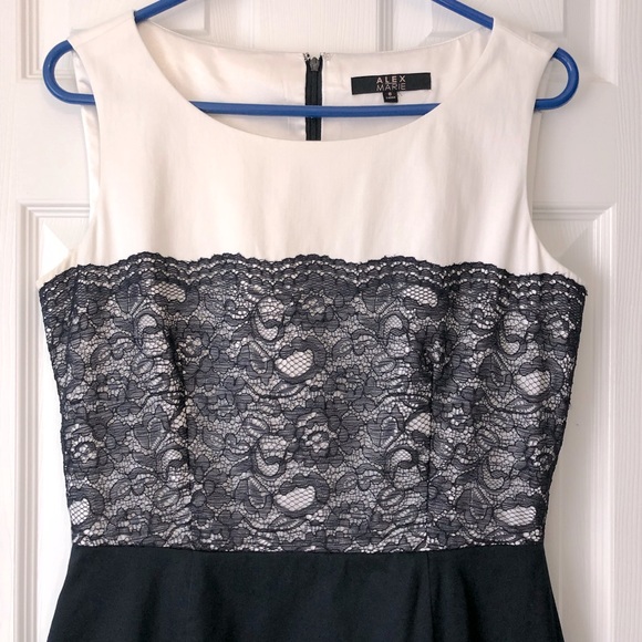 Alex Marie Sheath Dress size 8, knee length, sleeveless - Picture 2 of 6